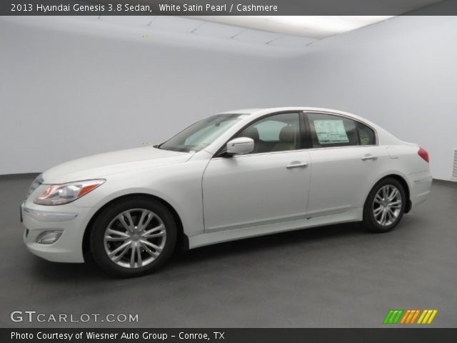 2013 Hyundai Genesis 3.8 Sedan in White Satin Pearl