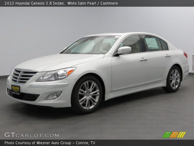 2013 Hyundai Genesis 3.8 Sedan in White Satin Pearl