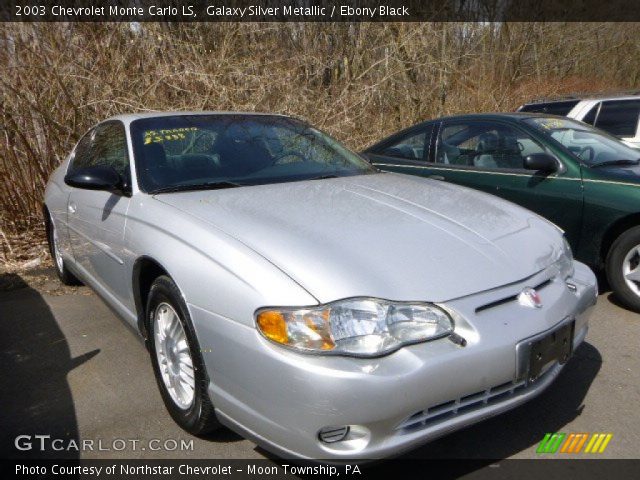 2003 Chevrolet Monte Carlo LS in Galaxy Silver Metallic