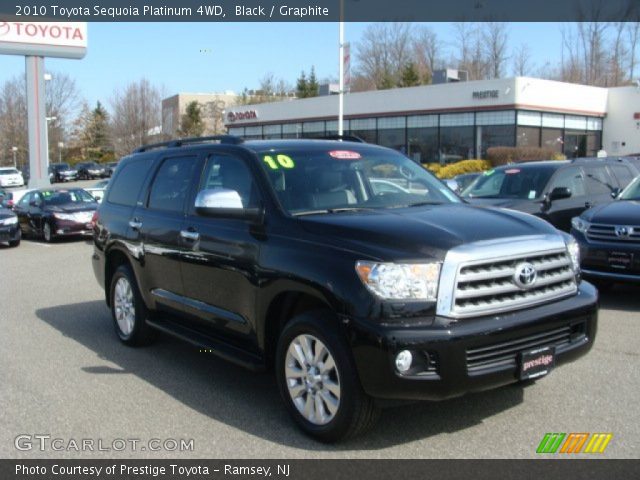 2010 Toyota Sequoia Platinum 4WD in Black