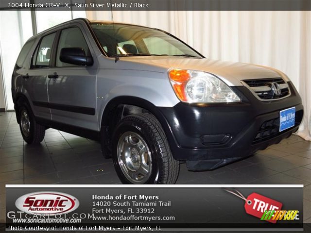2004 Honda CR-V LX in Satin Silver Metallic