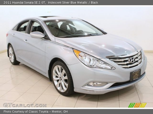 2011 Hyundai Sonata SE 2.0T in Iridescent Silver Blue Metallic