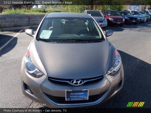 2012 Hyundai Elantra GLS in Desert Bronze