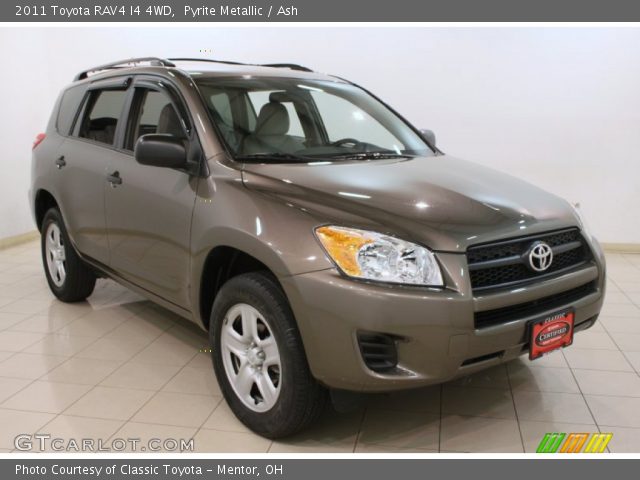 2011 Toyota RAV4 I4 4WD in Pyrite Metallic