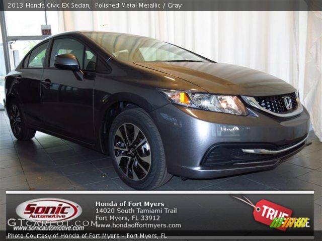 2013 Honda Civic EX Sedan in Polished Metal Metallic