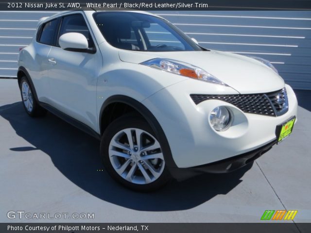 2012 Nissan Juke SL AWD in White Pearl