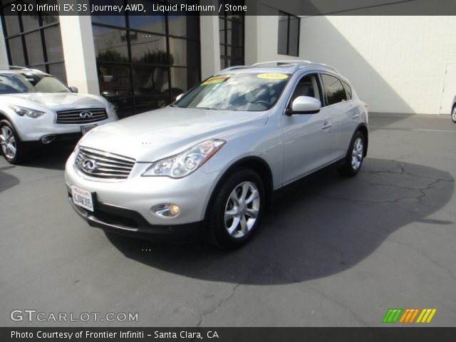 2010 Infiniti EX 35 Journey AWD in Liquid Platinum