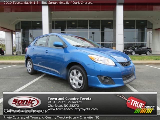 2010 Toyota Matrix 1.8 in Blue Streak Metallic
