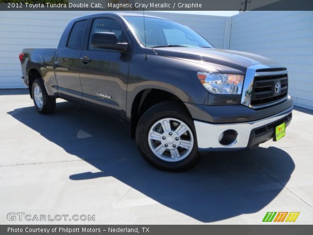 2012 Toyota Tundra Double Cab in Magnetic Gray Metallic
