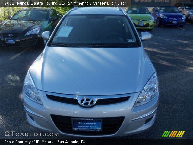 2011 Hyundai Elantra Touring GLS in Shimmering Silver Metallic