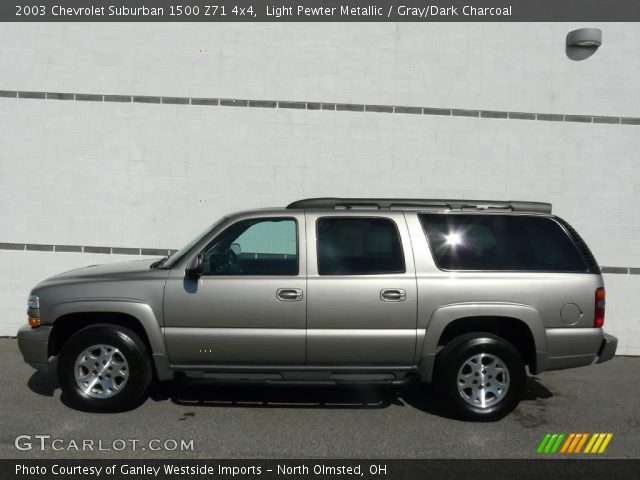 2003 Chevrolet Suburban 1500 Z71 4x4 in Light Pewter Metallic