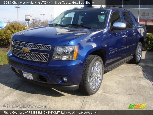 2013 Chevrolet Avalanche LTZ 4x4 in Blue Topaz Metallic