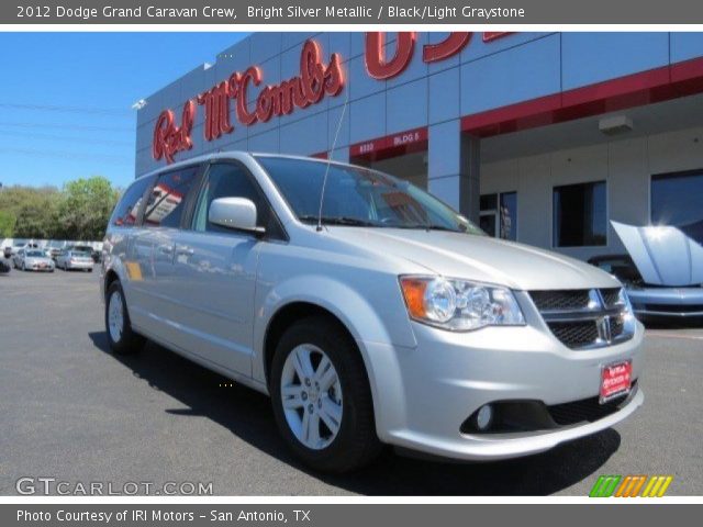 2012 Dodge Grand Caravan Crew in Bright Silver Metallic