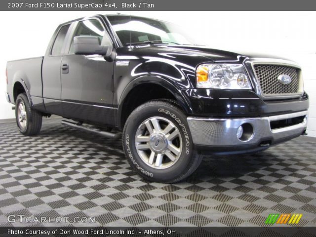 2007 Ford F150 Lariat SuperCab 4x4 in Black
