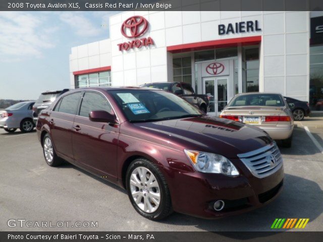 2008 Toyota Avalon XLS in Cassis Red Pearl