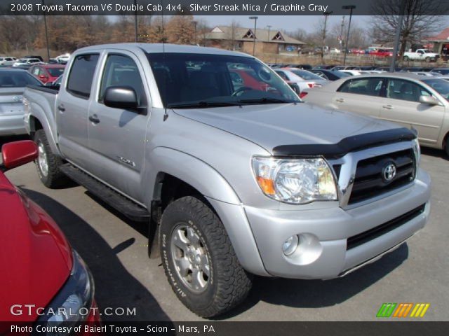 2008 Toyota Tacoma V6 Double Cab 4x4 in Silver Streak Mica