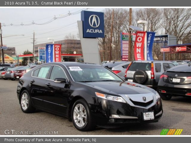 2010 Acura TL 3.5 in Crystal Black Pearl