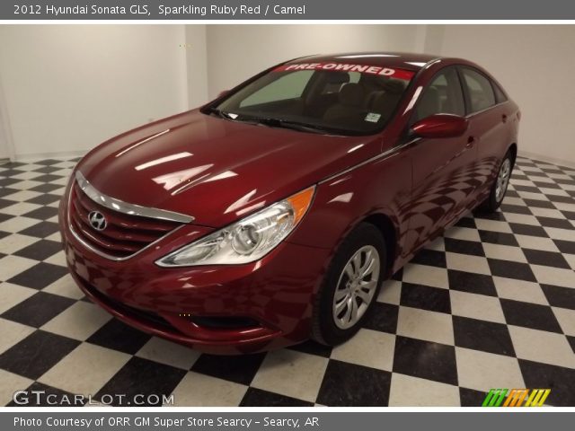 2012 Hyundai Sonata GLS in Sparkling Ruby Red