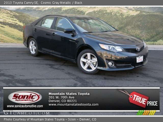 2013 Toyota Camry SE in Cosmic Gray Metallic