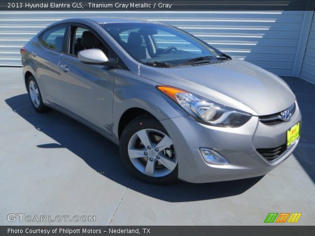 2013 Hyundai Elantra GLS in Titanium Gray Metallic