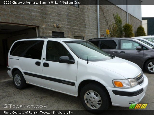 2003 Chevrolet Venture  in Summit White