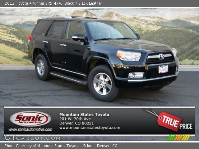 2013 Toyota 4Runner SR5 4x4 in Black