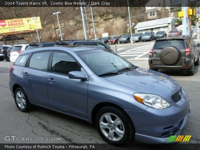 2004 Toyota Matrix XR in Cosmic Blue Metallic