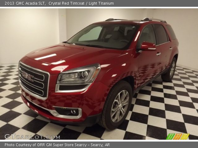 2013 GMC Acadia SLT in Crystal Red Tintcoat