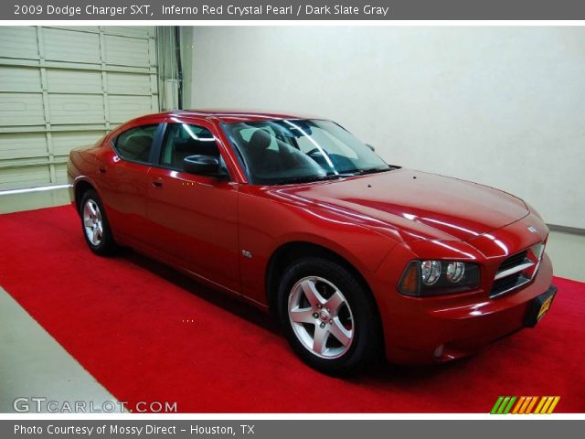 2009 Dodge Charger SXT in Inferno Red Crystal Pearl