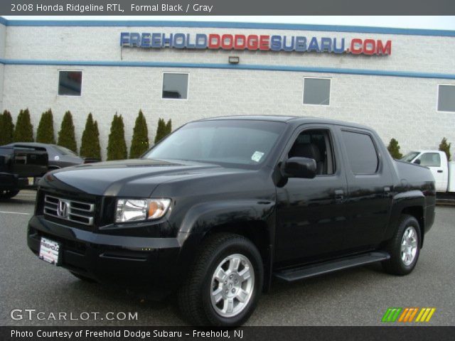 2008 Honda Ridgeline RTL in Formal Black