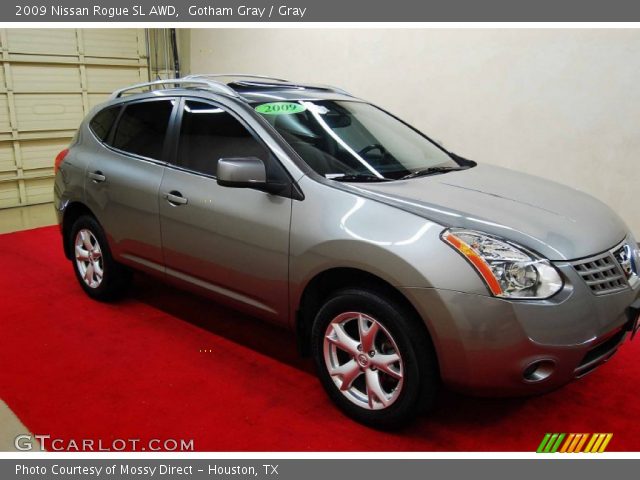 2009 Nissan Rogue SL AWD in Gotham Gray