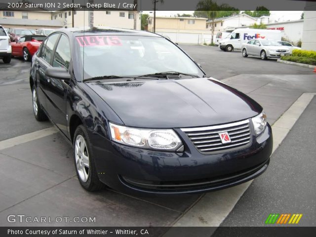 2007 Saturn ION 2 Sedan in Deep Blue
