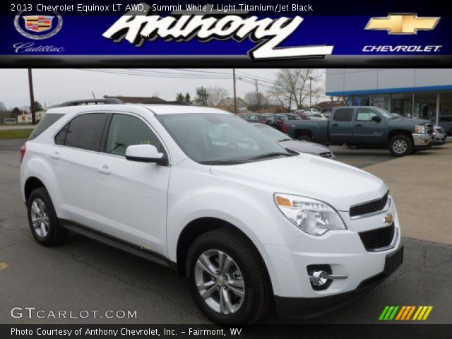 2013 Chevrolet Equinox LT AWD in Summit White