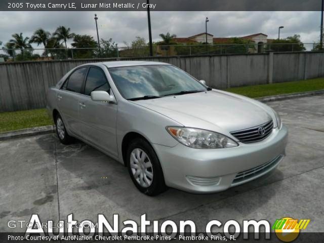 2005 Toyota Camry LE in Lunar Mist Metallic