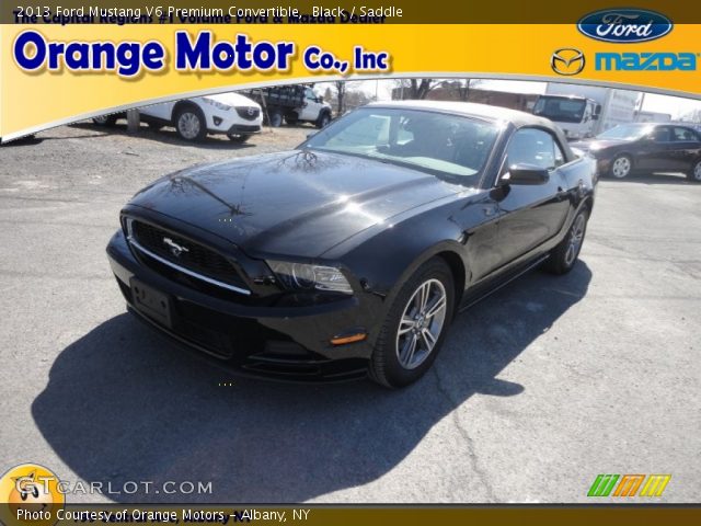 2013 Ford Mustang V6 Premium Convertible in Black