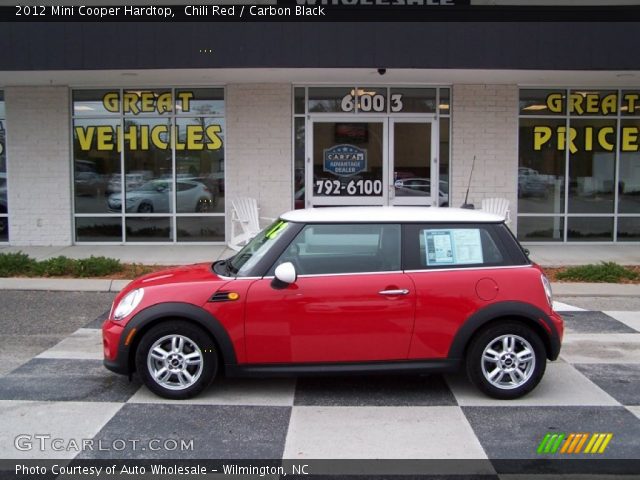 2012 Mini Cooper Hardtop in Chili Red