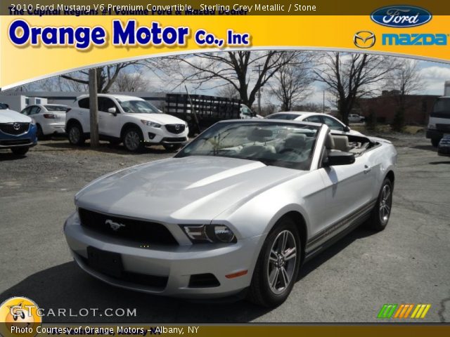 2010 Ford Mustang V6 Premium Convertible in Sterling Grey Metallic