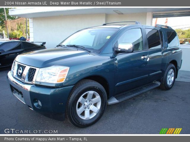 2004 Nissan Armada LE in Deep Water Blue Metallic