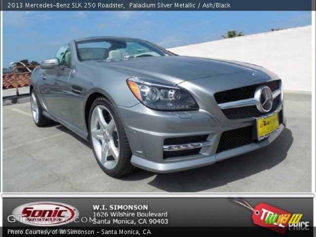 2013 Mercedes-Benz SLK 250 Roadster in Paladium Silver Metallic