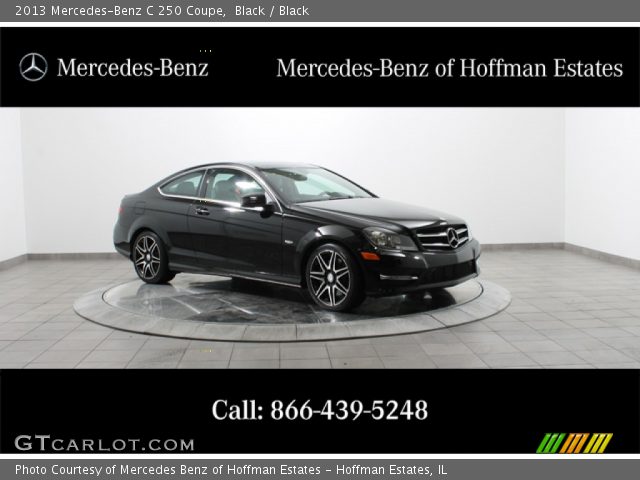 2013 Mercedes-Benz C 250 Coupe in Black