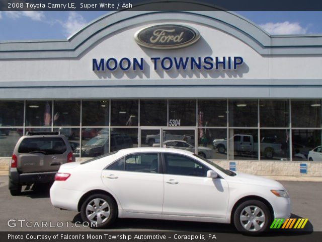 2008 Toyota Camry LE in Super White