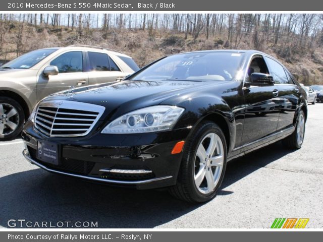 2010 Mercedes-Benz S 550 4Matic Sedan in Black