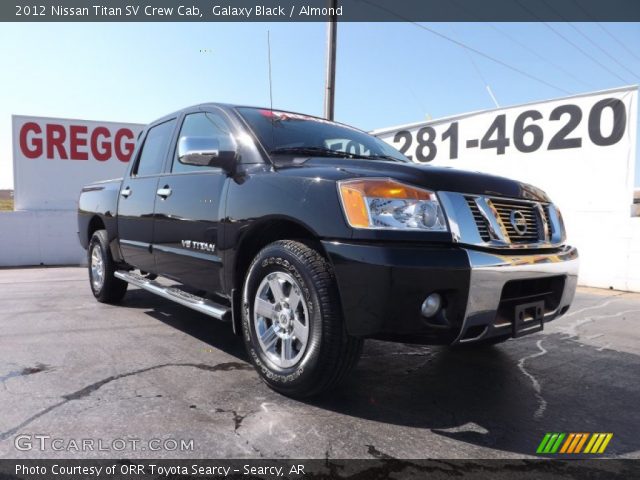 2012 Nissan Titan SV Crew Cab in Galaxy Black