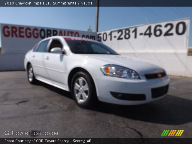2010 Chevrolet Impala LT in Summit White