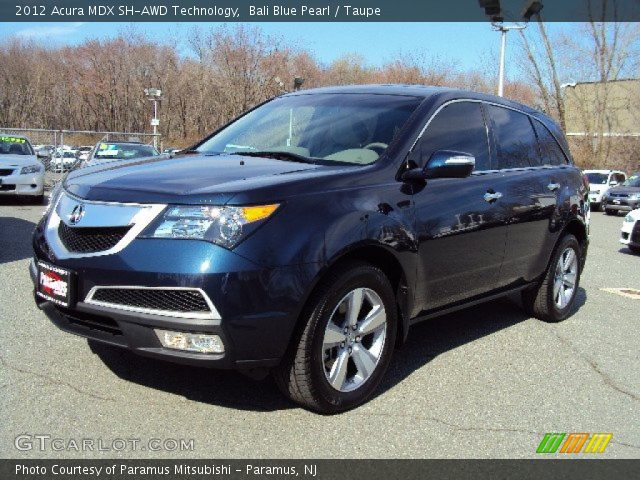 2012 Acura MDX SH-AWD Technology in Bali Blue Pearl