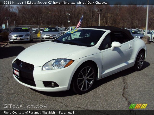 2012 Mitsubishi Eclipse Spyder GS Sport in Northstar White