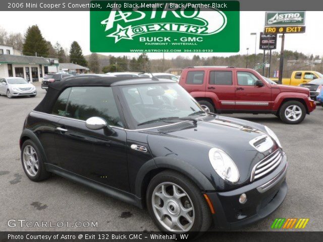 2006 Mini Cooper S Convertible in Astro Black Metallic
