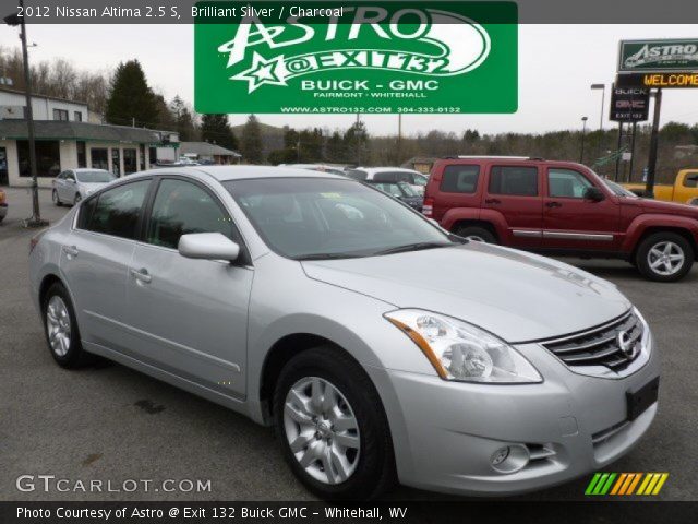 2012 Nissan Altima 2.5 S in Brilliant Silver