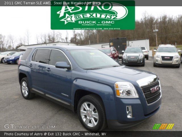 2011 GMC Terrain SLE AWD in Steel Blue Metallic
