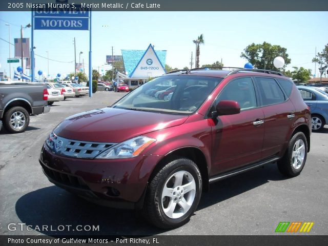2005 Nissan Murano S in Merlot Metallic